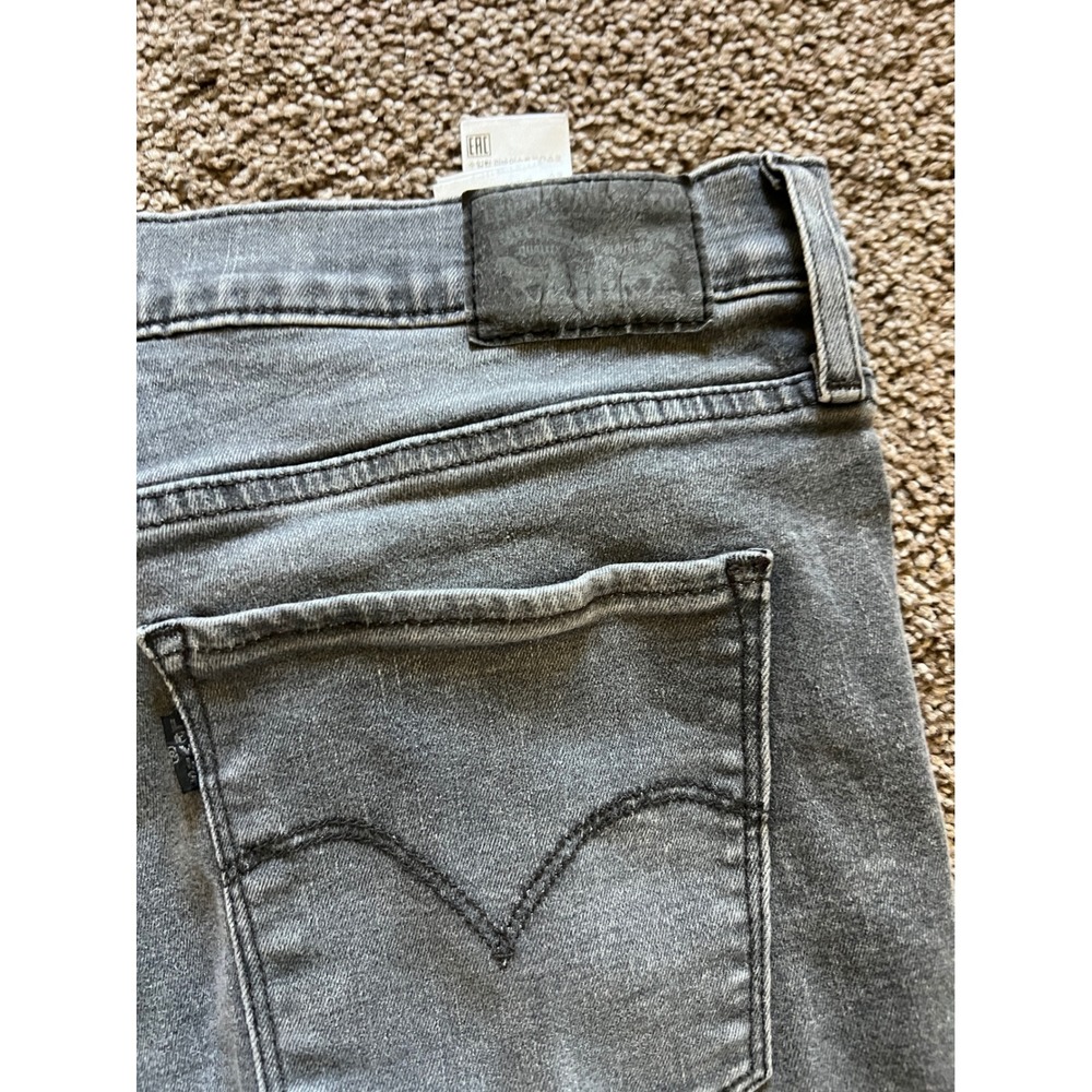 Levi's‎ 314 Shaping Straight Gray Wash Denim Jeans Casual Everyday Size 32 - Picture 3 of 10